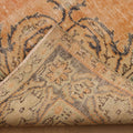 Vintage Manisa Turkish Area Rug 6x10 ft — Orange & Green Floral