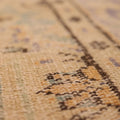 Vintage Manisa Turkish Area Rug 6x10 ft — Orange & Beige Floral