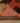 Vintage Malatya Turkish Doormat 2x4 ft — Orange & Brown Geometric (No. 34078)
