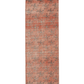 Vintage Malatya Turkish Runner Rug 2x8 ft — Red & Gray Floral