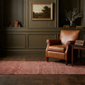Turkish Runner Rug in a styled room