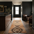 Turkish Runner Rug in a styled room