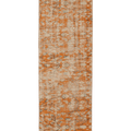 Vintage Manisa Turkish Runner Rug 1x6 ft — Orange & Beige Distressed