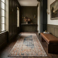Turkish Runner Rug in a styled room