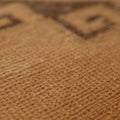 Vintage Malatya Turkish Doormat 2x4 ft — Beige & Brown Geometric (No. 34354)