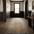 Turkish Runner Rug in a styled room
