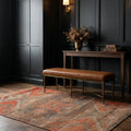 Turkish Doormat Rug in a styled room