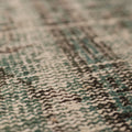 Vintage Manisa Turkish Area Rug 6x10 ft — Green & Gray Overdyed