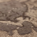 Vintage Isparta Turkish Area Rug 6x10 ft — Gray & Beige Floral