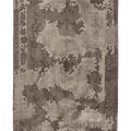Vintage Isparta Turkish Area Rug 6x10 ft — Gray & Beige Floral