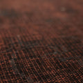 Vintage Manisa Turkish Area Rug 6x9 ft — Red & Brown Overdyed