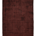 Vintage Manisa Turkish Area Rug 6x9 ft — Red & Brown Overdyed