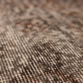 Vintage Isparta Turkish Area Rug 7x10 ft — Gray & Brown Floral