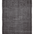 Vintage Isparta Turkish Area Rug 6x8 ft — Gray & Brown Overdyed