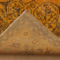 Vintage Isparta Turkish Area Rug 6x10 ft — Orange & Brown Overdyed