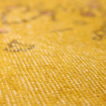 Vintage Isparta Turkish Area Rug 6x10 ft — Yellow & Orange Floral