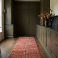 Turkish Runner Rug in a styled room