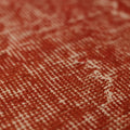 Vintage Isparta Turkish Runner Rug 2x7 ft — Red Overdyed