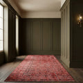 Turkish Runner Rug in a styled room