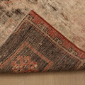 Vintage Malatya Turkish Runner Rug 2x9 ft — Red & Brown Distressed