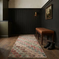 Turkish Runner Rug in a styled room