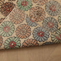 Vintage Isparta Turkish Runner Rug 2x9 ft — Beige & Pink Floral