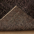 Vintage Isparta Turkish Area Rug 7x9 ft — Gray Overdyed