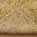 Vintage Isparta Turkish Area Rug 6x9 ft — Beige & Brown Floral