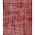 Vintage Isparta Turkish Area Rug 6x9 ft — Red Overdyed