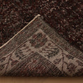 Vintage Isparta Turkish Area Rug 6x9 ft — Gray & Red Overdyed