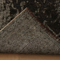 Vintage Isparta Turkish Area Rug 6x10 ft — Gray & Brown Overdyed