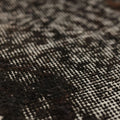 Vintage Isparta Turkish Area Rug 6x10 ft — Gray & Brown Overdyed