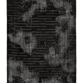 Vintage Isparta Turkish Area Rug 6x10 ft — Gray & Brown Overdyed