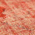 Vintage Isparta Turkish Area Rug 6x10 ft — Red & Orange Overdyed