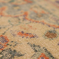 Vintage Manisa Turkish Area Rug 6x9 ft — Red & Beige Distressed