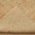 Vintage Manisa Turkish Area Rug 6x8 ft — Brown & Beige Floral