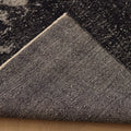 Vintage Isparta Turkish Area Rug 6x10 ft — Gray Overdyed
