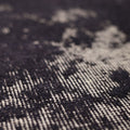 Vintage Isparta Turkish Area Rug 6x10 ft — Gray Overdyed