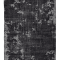 Vintage Isparta Turkish Area Rug 6x10 ft — Gray Overdyed