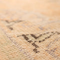 Vintage Manisa Turkish Area Rug 6x10 ft — Orange & Beige Floral
