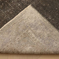Vintage Isparta Turkish Area Rug 5x9 ft — Gray & Brown Overdyed