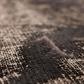 Vintage Isparta Turkish Area Rug 6x9 ft — Gray & Brown Overdyed