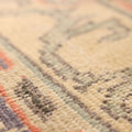 Vintage Manisa Turkish Area Rug 6x10 ft — Orange & Blue Floral