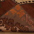 Vintage Kars Turkish Area Rug 6x11 ft — Brown & Beige Floral