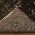 Vintage Isparta Turkish Area Rug 6x9 ft — Gray & Brown Overdyed