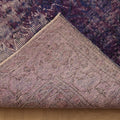 Vintage Isparta Turkish Area Rug 7x10 ft — Blue & Gray Overdyed