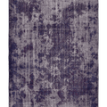 Vintage Isparta Turkish Area Rug 7x10 ft — Blue & Gray Overdyed
