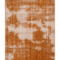 Vintage Isparta Turkish Area Rug 6x10 ft — Orange & Beige Floral