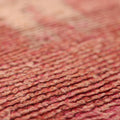 Vintage Southeastern Persian Style Runner Rug 3x11 ft — Red & Brown Geometric