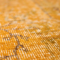 Vintage Isparta Turkish Area Rug 7x10 ft — Orange Overdyed